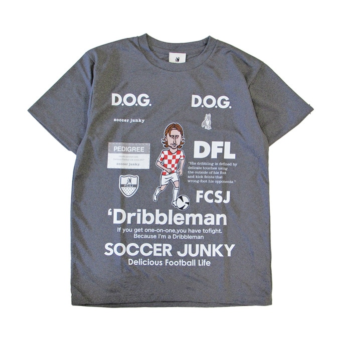 soccer junky（ジャンキー）Dribbleman+7 ワークアウトTEE（JR26F03