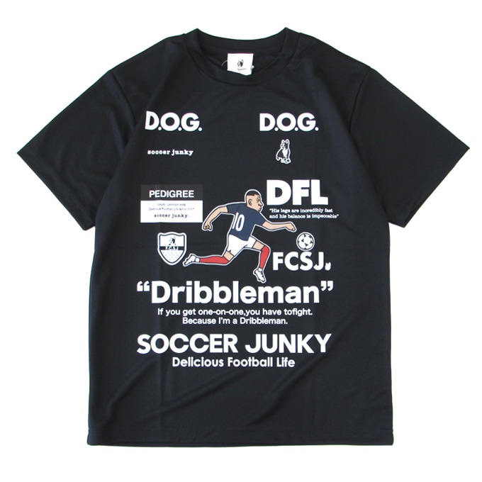 soccer junky（ジャンキー）Dribbleman+10 ワークアウトTEE（JR26F06
