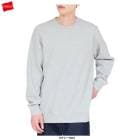 Hanes�ʥإ��󥺡�SWEATS MOKU ���롼�ͥå��������åȥ���ġ�HM4CE007�˥��ݡ��� �ȥ졼�˥� Ĺµ �ȥåץ� �����奢�� �ȥ졼�ʡ� ������ ΢�� ������ ������ ���