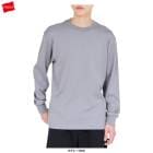 Hanes�ʥإ��󥺡�T-SHIRTS MOKU ���롼�ͥå����󥰥��꡼��T����ġ�HM4E203�˥��ݡ��� �ȥ졼�˥� �ե��åȥͥ� Ĺµ �ȥåץ� �����奢�� ����T ������ ������ ���
