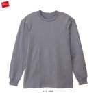 ��XXL��������Hanes�ʥإ��󥺡�T-SHIRTS MOKU ���롼�ͥå����󥰥��꡼��T����ġ�HM4E203L�˥��ݡ��� �ȥ졼�˥� �ե��åȥͥ� Ĺµ �ȥåץ� �����奢�� ����T ������ �礭�������� ������ ���