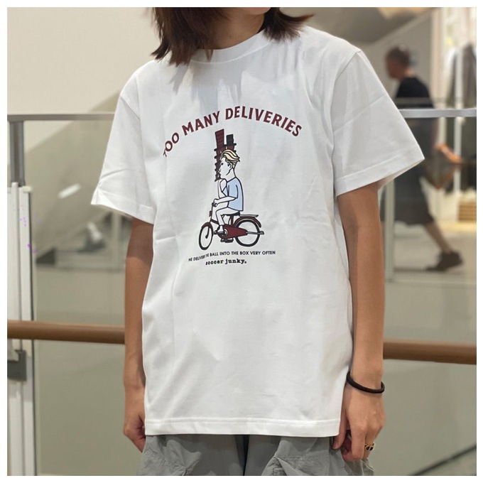 junky�ʥ���󥭡���DELIVERIES ȾµTEE��SJ25F11�˥��å�������󥭡� JERRY �եåȥ��� �եåȥܡ��� �ȥ졼�˥� ������ �����奢�� T����� ������ ���