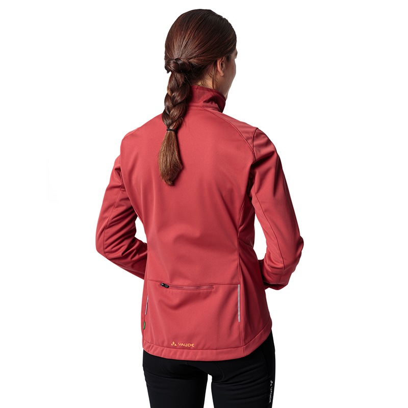 VAUDE Giacca Softshell Donna Matera – Antivento, Impermeabile, Traspirante, In Poliestere Riciclato, Per Escursionismo E Ciclismo
