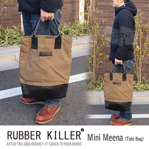 RUBBER KILLER Mini Meena (Tote Bag) ラバーキラー【ポイント10倍】【送料無料(沖縄県を除く)】