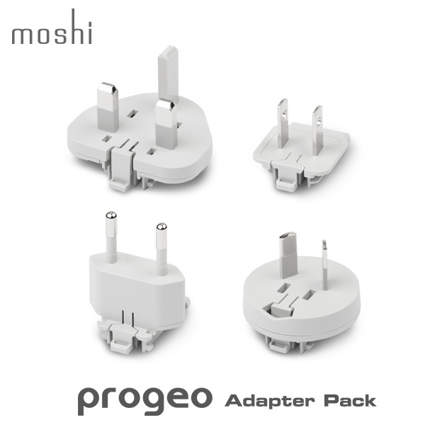 moshi ProGeo Adapter Pack (White)�ں߸˸¤꽪λ��