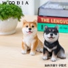 WOOBIA 子柴犬 左向き座 置物 (H21415/H21415-2)