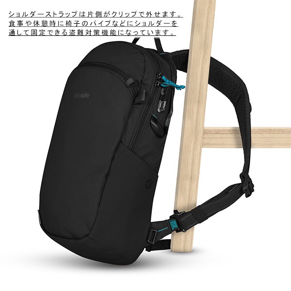   ɻߵǽ ιԿ侩 󥷥Хå  ä  RFID Pacsafe ECO 12L ѥå ECONYLڥݥ10ܡ̵ۡʲ츩ˡ