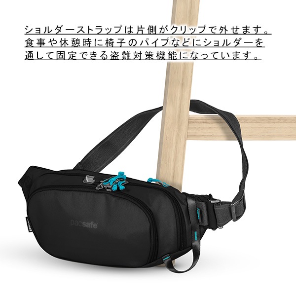 ���� ���� �����ɻߵ�ǽ ����ι�Կ侩 ��󥷥������Хå� ��� �������ȥѥå� RFID Pacsafe ECO �ѥå������� ECONYL�ڥݥ����10�ܡۡ�����̵���ʲ��츩������ˡ�