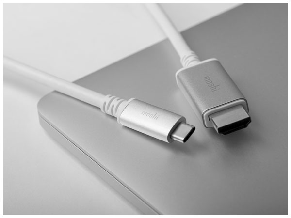 moshi USB-C to HDMI Cable (2m) White�ڥݥ����10�ܡ�