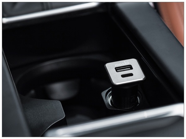 moshi QuikDuo Car Charger Black�ں߸˸¤꽪λ��
