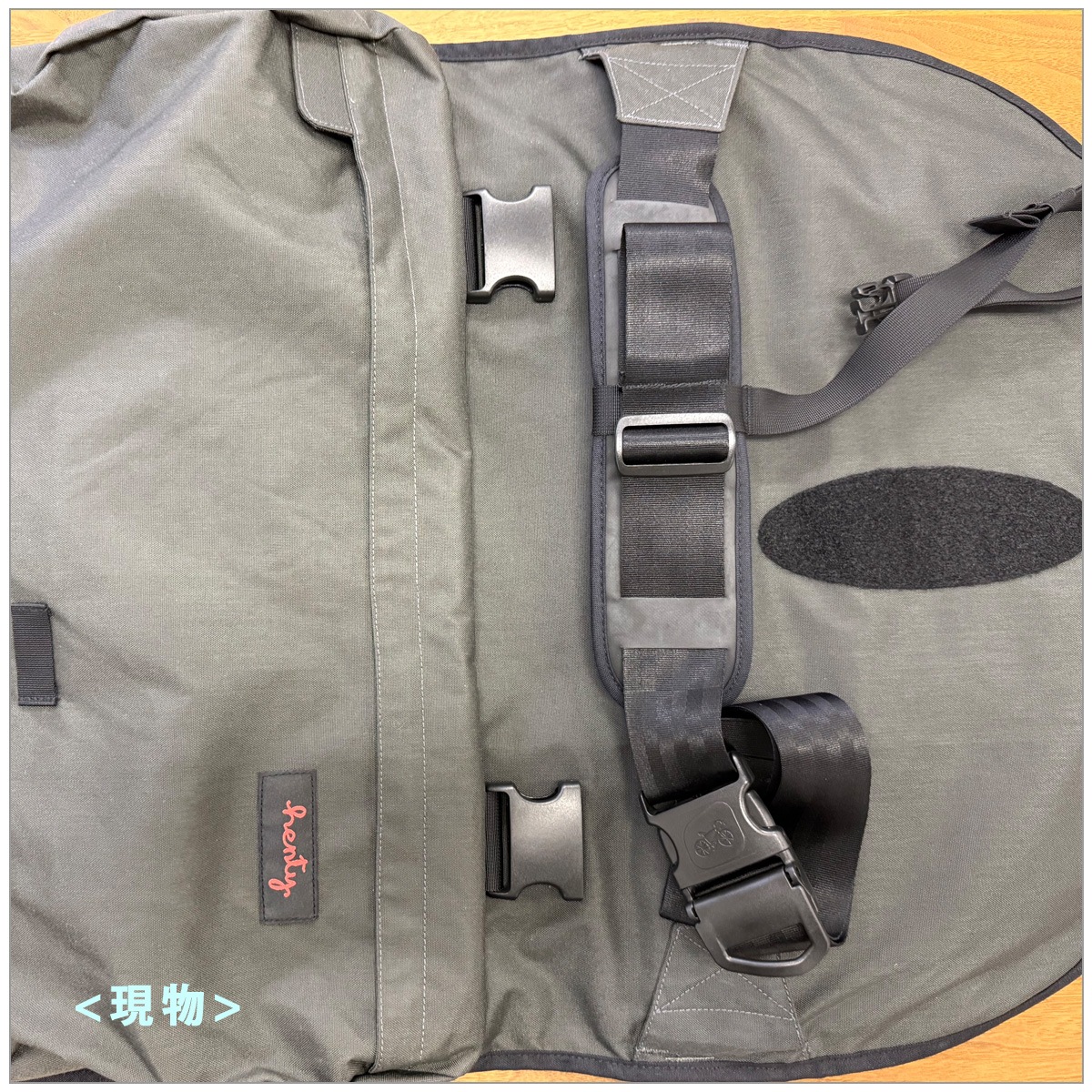 ��Ÿ���ʡ������ȥ�å������Henty Wingman Messenger 2 STD (DarkGrey/Grey) #050057