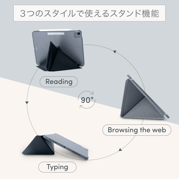 moshi VersaCover (iPad Air (M3/M2/5th/4th) 10.9/11(M2/M3)) ڥݥ5ܡ̵ۡʲ츩ˡ