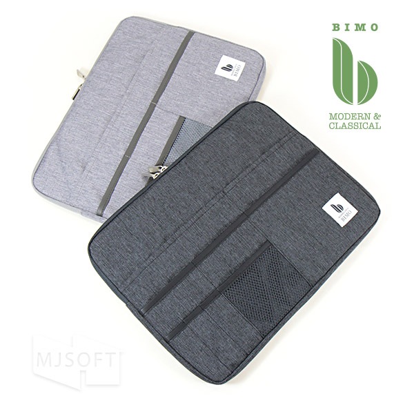 �ӥ� BIMO  MacBook Pro 13������б� ����ʡ������� ���å�����դ� ���åץݥ��å��դ� Multi Pocket PC Case 13inch Heather�ڥݥ����10�ܡ�