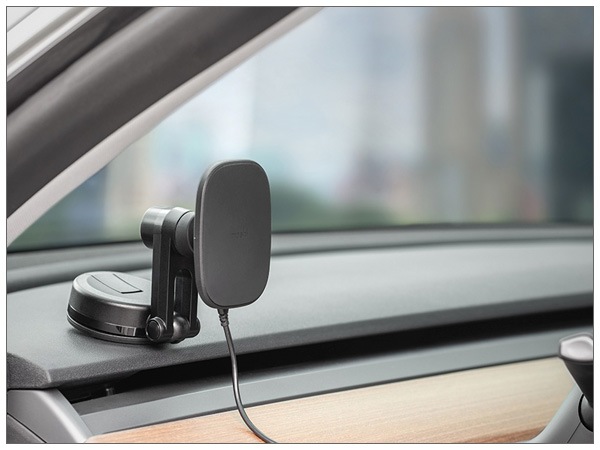 moshi SnapTo Universal Car Mount with Wireless Charging (Black)�ں߸˸¤꽪λ��