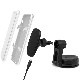 moshi SnapTo Universal Car Mount with Wireless Charging (Black)�ں߸˸¤꽪λ��