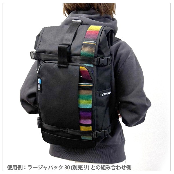 �����Υƥå� �ţ� �顼���� �����ѥХ󥿥ॹ��å�  (���ƥޥ�1 or ����ǥ���11)  Ethnotek Raja Pack Lite 30L��