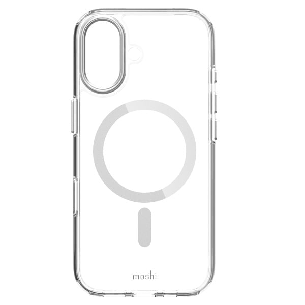 moshi iGlaze for iPhone 17 (Luna Silver) MagSafe�б� [99M2251021]