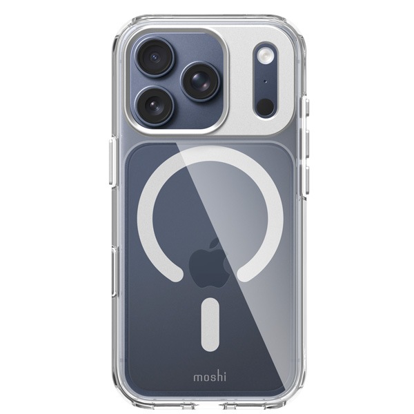 moshi iGlaze for iPhone 17 Pro (Luna Silver) MagSafe�б� [99M2251023]
