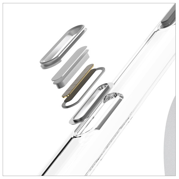 moshi iGlaze for iPhone 17 Pro (Luna Silver) MagSafe�б� [99M2251023]