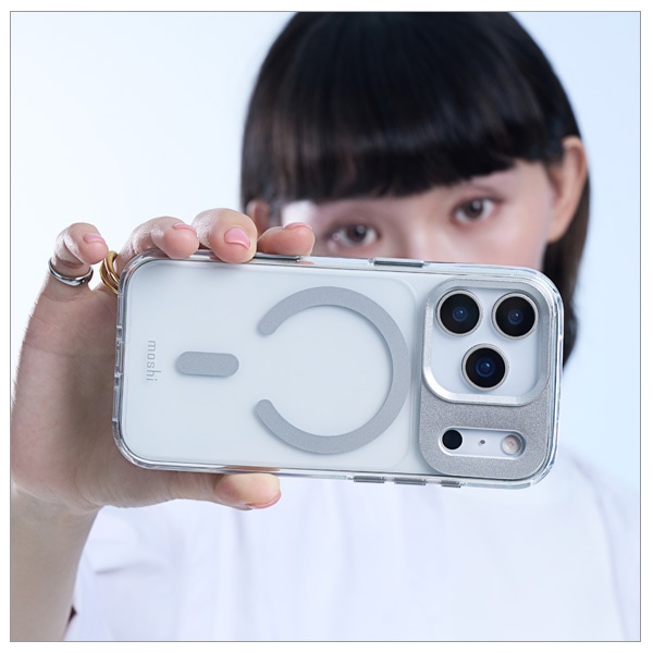 moshi iGlaze for iPhone 17 Pro Max (Luna Silver) MagSafe�б� [99M2251024] 