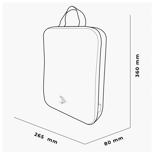 IAMRUNBOX Garment Carrier L�ڥݥ����10�ܡ�