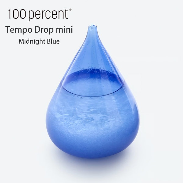 100percent �ƥ�ݥɥ��å� �ߥ� TEMPO DROP mini �ߥåɥʥ��ȥ֥롼 [Midnight Blue]