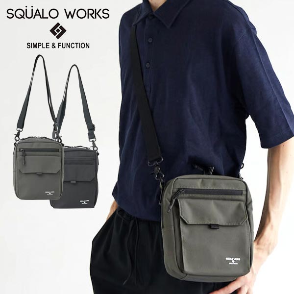 SQUALO WORKS Nylon OX MINI SHOULDER BAG SW-NY004 