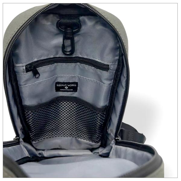 SQUALO WORKS Nylon OX MINI BODY BAG SW-NY008