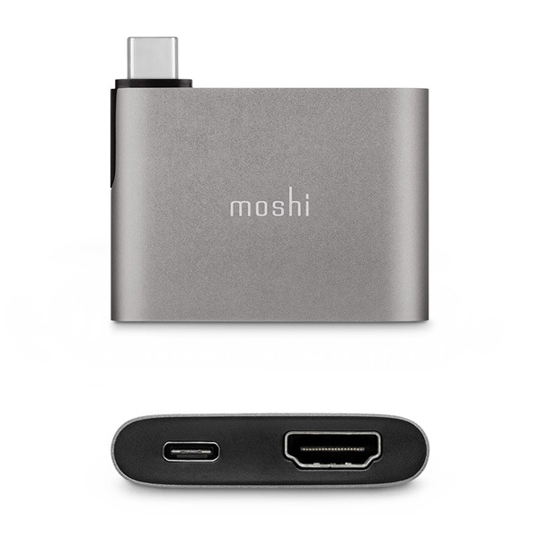 moshi USB-C to HDMI Adapter with Charging (Titanium Gray)�ڥݥ����10�ܡ�