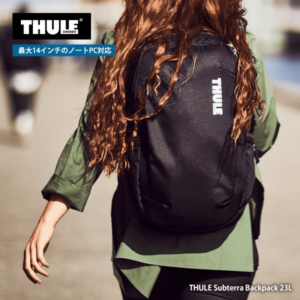 �����꡼ �ѥ����� �Хå��ѥå� MacBook Pro 14����� iPad 10.5�б� THULE Subterra Backpack 23L �ӥ��ͥ����å� TSLB315������̵���ʲ��츩������ˡ�