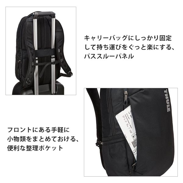 �����꡼ �ѥ����� �Хå��ѥå� MacBook Pro 14����� iPad 10.5�б� THULE Subterra Backpack 23L �ӥ��ͥ����å� TSLB315������̵���ʲ��츩������ˡ�