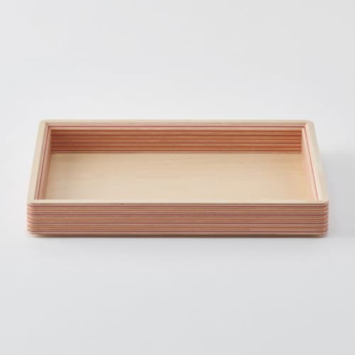 トレイ2枚セット document tray】villa [A5]（redorange）（ドキュメントトレイヴィラ