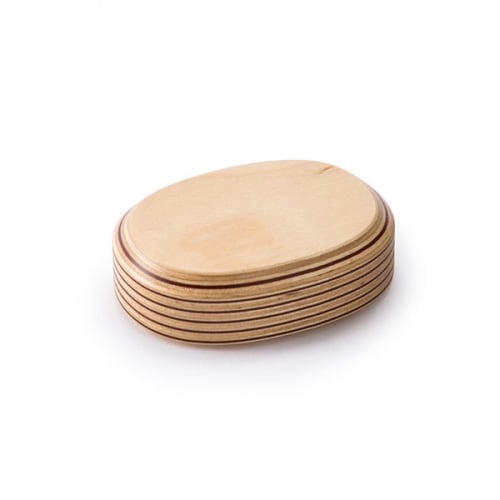 accessory tray】tower [oval][lid]（bordeaux）（アクセサリー