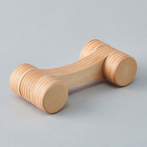 toy car】PW car [S]（orange）（トイカーPWカー） | PLYWOOD