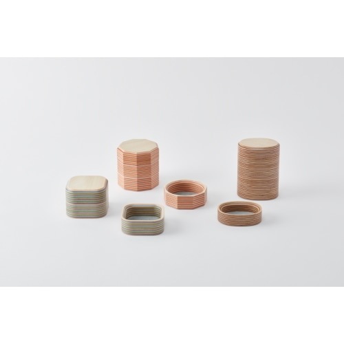 ��accessory tray��tower [round square][lid]��bluegreen�ˡʥ��������꡼�ȥ쥤�����