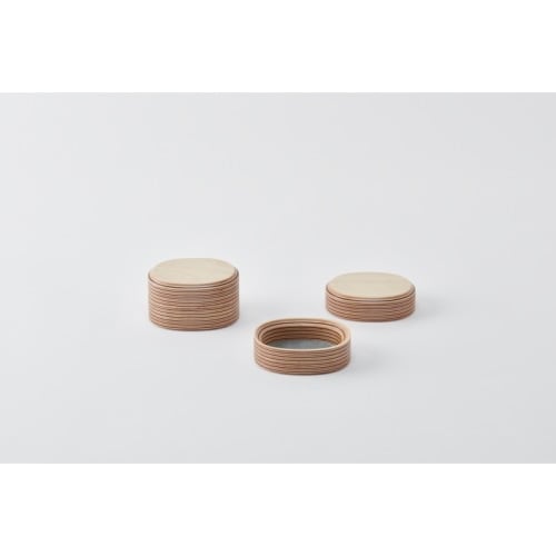 accessory tray】tower [oval][lid]（bordeaux）（アクセサリートレイ