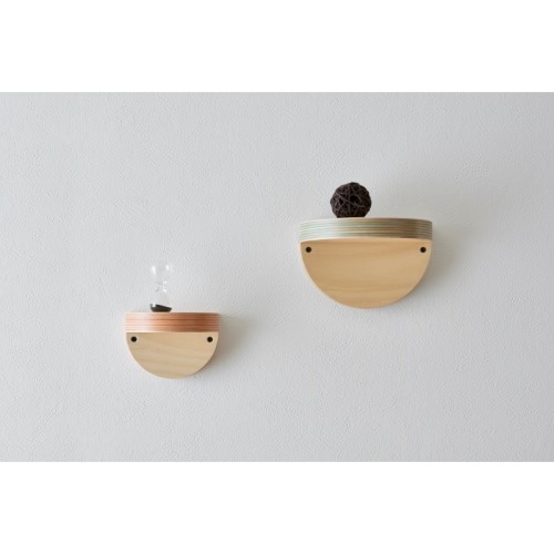 ��wall shelf��cap [S]��redorange�ˡʥ������륷����ե���åס�