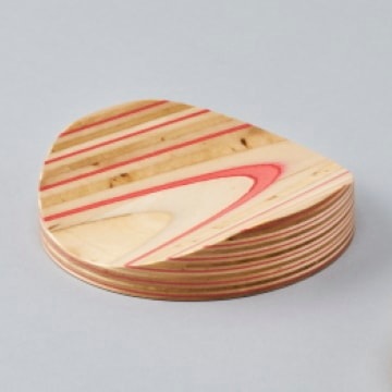 ��tray��mokume��red�ˡʥȥ쥤�⥯���