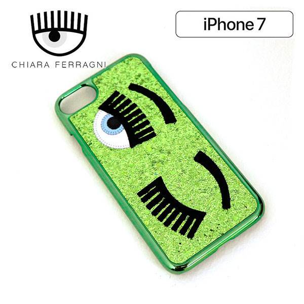 ꥢ󥹥롪 顦ե顼 ޥۥ ǥ CHIARA FERRAGNI iphone7 ꡼ 17PE-CFCIP7001 VERDE-GREEN
