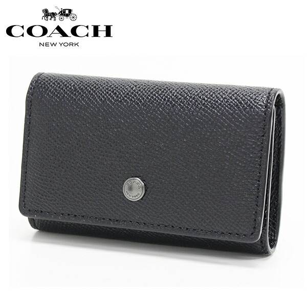 コーチ キーケース メンズ COACH key case キーケース ブラック F73992 QB/BK|ブランド一覧|MKcollection
