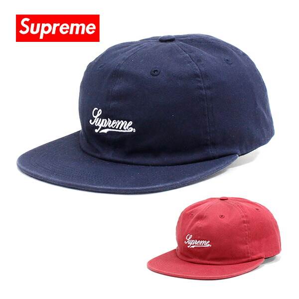 ץ꡼ å  ǥ Supreme ˹ SCRIPT LOGO FITTED 6-PANEL CAP  å ͥӡ SS16H54