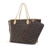 ルイヴィトン トートバッグ レディース ポーチ付き モノグラムネヴァーフル ブラウン M41177|ブランド一覧|MKcollection