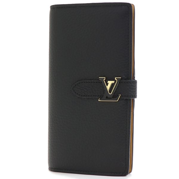 ギフトラッピング無料 ヴィトン 二つ折り長財布 レディース LOUIS VUITTON Wallet LV ヴェルティカル ウォレット ノワール ブラック M81330|ブランド一覧|MKcollec
