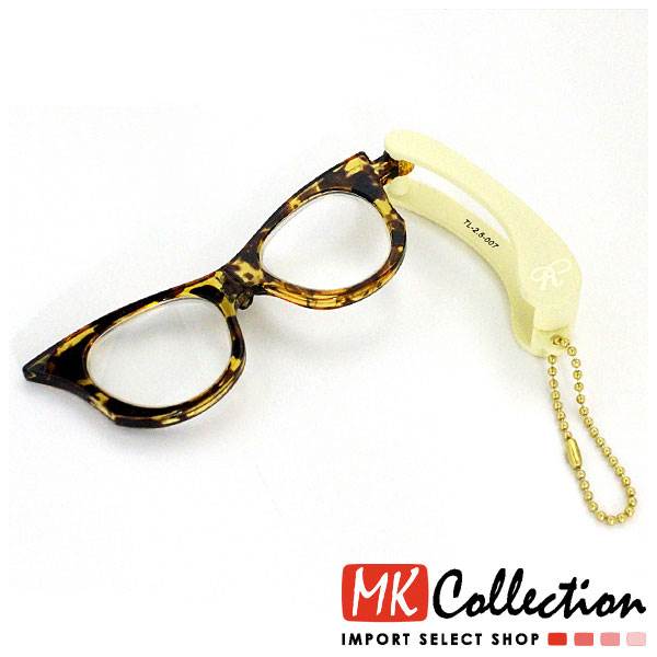 ルーペ おしゃれ 老眼鏡 拡大鏡 ペンダント Rescue-you Pendant Loupe / Beige|グッズ|MKcollection