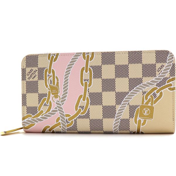 ギフトラッピング無料 ルイヴィトン 長財布 レディース Louis Vuitton Wallet ラウンドファスナー ベージュマルチ N40480|ブランド一覧|MKcollection