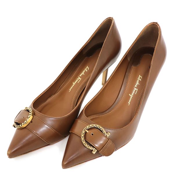 �ե��饬�� �ѥ�ץ� ��ǥ����� S.FERRAGAMO Ÿ���ʾ��� �֥饦�� AIROLA 0693542 ����̵����