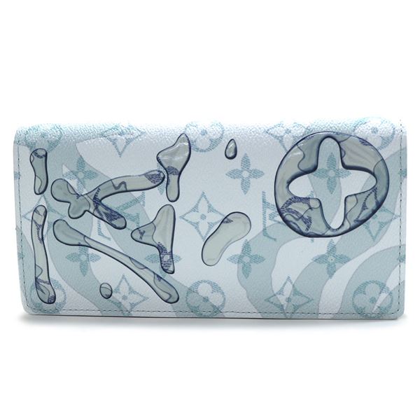 ルイヴィトン 二つ折り長財布 メンズ LOUIS VUITTON Wallet モノグラム ブルーマルチ M82306 ギフトラッピング無料|ブランド一覧|MKcollection