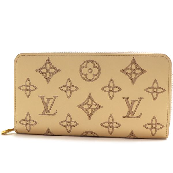 ルイヴィトン 長財布 レディース LOUIS VUITTON Wallet ラウンドファスナー ベージュ M82471 ギフトラッピング無料|ブランド一覧|MKcollection