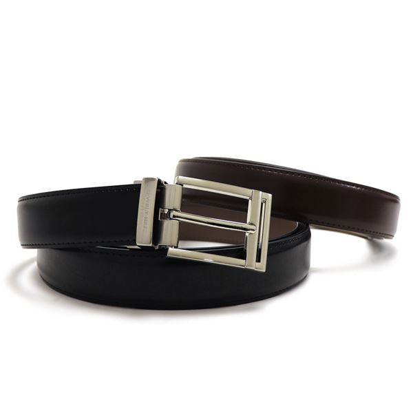 �ӥХ꡼�ҥ륺 �ݥ������ �٥�� 2�ܥ��å� ��� ������ BEVERLY HILLS POLO CLUB Belt �֥�å� �֥饦�� BHG1001-2