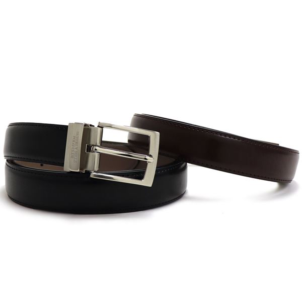 �ӥХ꡼�ҥ륺 �ݥ������ �٥�� 2�ܥ��å� ��� ������ BEVERLY HILLS POLO CLUB Belt �֥�å� �֥饦�� BHG1001-3